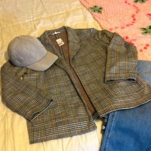 Maurice’s plaid blazer new with tags!